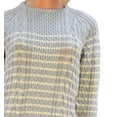 thumbnail image 4 of Vineyard Vines Women's Cotton Stripe Cable Sweater New With Tags $128.00[Regular,2XS], 4 of 8