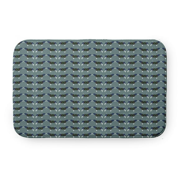 Simply Daisy Warmest Wishes Kissing Doggies Pet Feeding Mat for Dogs and Cats