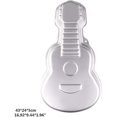 thumbnail image 2 of Molde para tartas de aluminio LIUYMXG molde para hornear forma de guitarra, 2 of 5