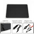 thumbnail image 3 of Solar Battery Trickle Charger Maintainer 12V Waterproof Solar Panel Trickle Charging Kit for Car Automotive Boat, 3 of 7