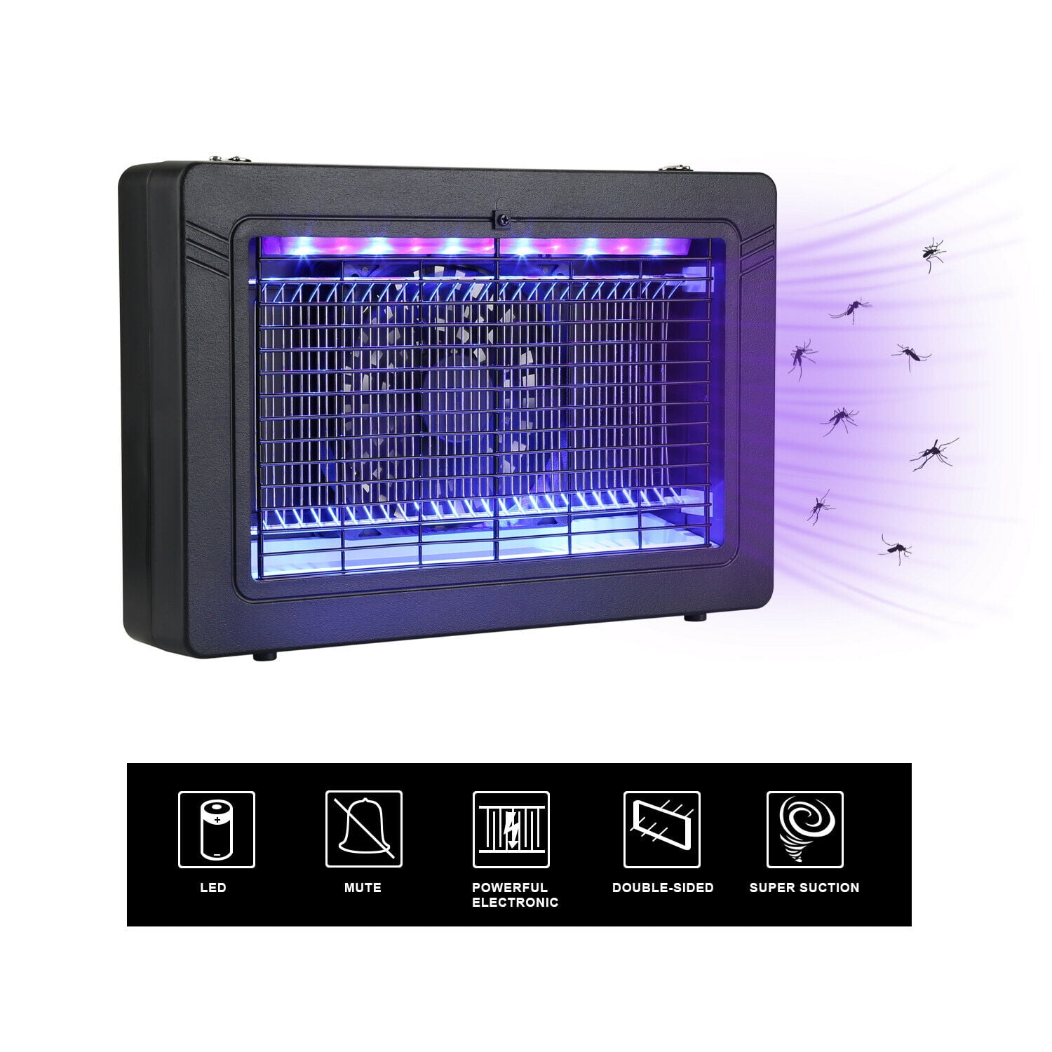 Electric Insect Mosquitoes Fly Killer Bug Zapper Indoor Pest Catcher Trap  . 