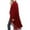 Wine, variant on Women Ruffled Asymmetric Long Coat Casual Jackets Casual Jackets for Women for Fall Jacket Cute Women Womens Suit Jacket Womens Fall Jacket Vests for Women Winter Ladies Jacket Small Shirts Women