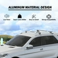 thumbnail image 5 of COWVIE 48'' Roof Rack Cross Bars, Adjustable Aluminum Cargo Bars Fits Most Existing Raised Side Rails with Gap, 5 of 7