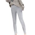 thumbnail image 2 of jsaierl Women's Winter Warm Fleece Lined Leggings Track Pants Thermal Jogger High Waist Control Keep Warm Sweatpants Plush Pant, 2 of 6