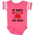 thumbnail image 3 of Inktastic My Babcia Loves Me Grandson Boys or Girls Baby Bodysuit, 3 of 5