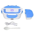 thumbnail image 1 of XYCCA Electric Lunch Box 40W 1.5L Portable Heated Lunch Box Stainless Steel Liner Cooking Lunch Box with Spoon ‑-0823, 1 of 5