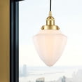 thumbnail image 2 of 616-1PH-SG-G661-7 Innovations Lighting Bullet - 1 Light Cord Hung Mini Pendant In Modern Style-12 Inches Tall and 7 Inches Wide-Satin Gold, 2 of 2