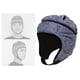 thumbnail image 5 of Casco de protección suave Macarena ajustable en direcciones rugby fútbol hockey Blanco azul, 5 of 8