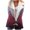 Burgundy, variant on Herrnalise Jackets For Women Gradient Composite Plush Button Coat Shackets For Women 2024 fall Navy,M