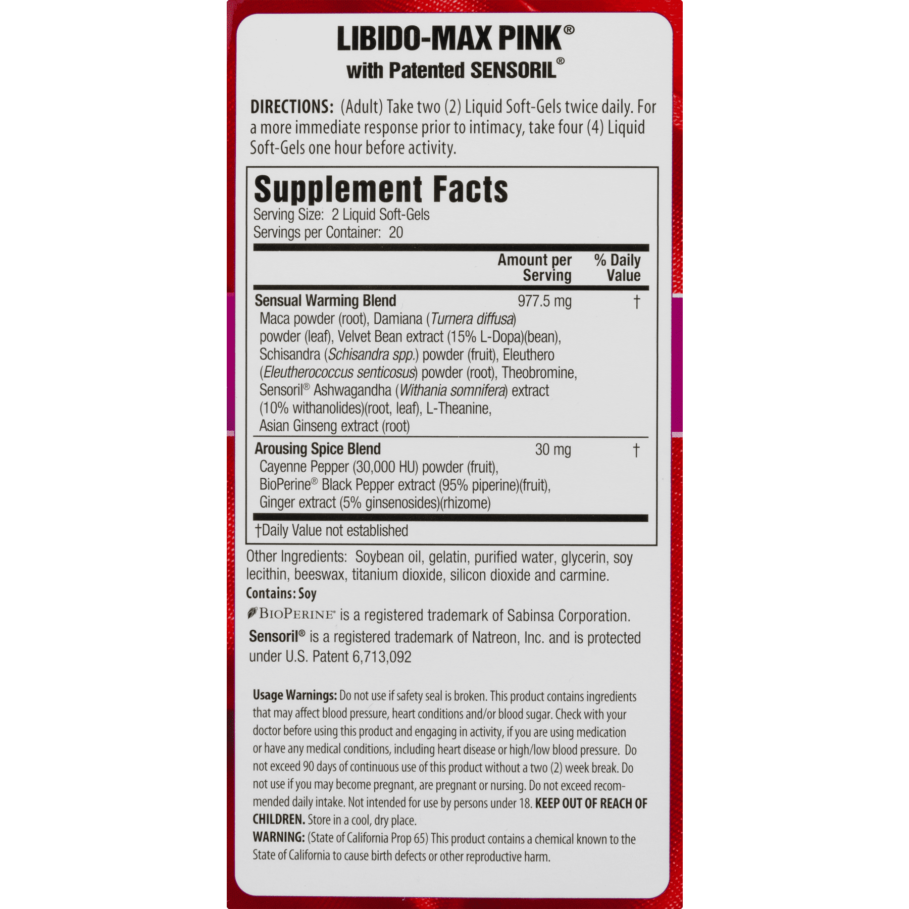 Libido max pink walgreens