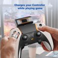 thumbnail image 2 of R6O JYS JYS-P5166 For Sony PS5 PS5 DualSense Edge Controller Power E2q Bank 1900mAh External Battery, 2 of 5