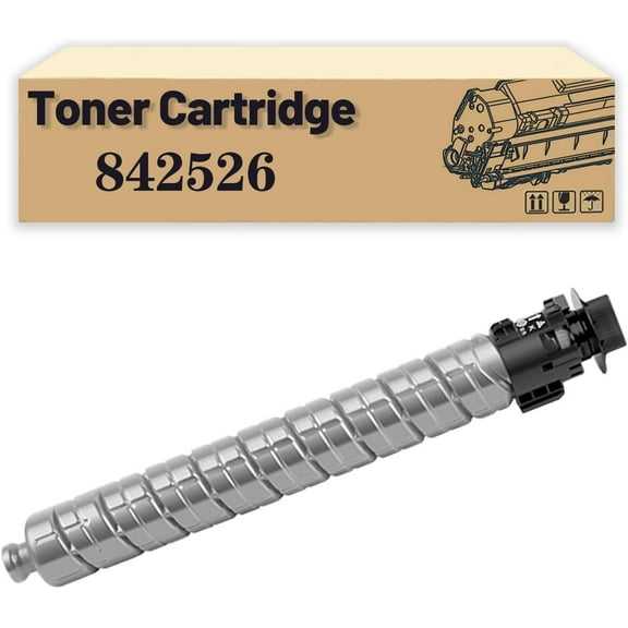 Compatible Toner Cartridges Replacement 842526 842527 842528 842529 for Ricoh IM C4510 IM C6010 Printers, High Yield 42,000 Pages