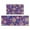 Purple Paisley And, variant on Purple Pioneer Flower Striped Pattern Kitchen Rugs Sets Of 2,Anti Fatigue Kitchen Mat Rugs Non Slip Washable,Decorative Kitchen Floor Mats for Kitchen,Sink,Laundry,17"x30"+17"x47"