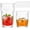 05-Modern, variant on Ribbed Drinking Glasses Set of 12, Glassware Clear Water Glass Cups, 6 Highball Glasses 12 Oz, 6 Rocks Glass 13 Oz, RibbedKitchen Bar Tumbler for Wine, Juice, Ice Coffee, Whiskey