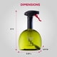 thumbnail image 4 of Pulverizador de aceite Evo Original sin aerosol para aceites de cocina y vinagres de oliva Verde Capacidad de 24 onzas, 4 of 7