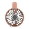 thumbnail image 1 of Billuyoard Ventilador recargable USB Enfriador de verano Ventilador eléctrico portátil con 5 paletas 3 velocidades Herramienta de enfriamiento Electrodomésticos rosa, 1 of 6