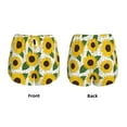 thumbnail image 6 of Goofa Sunflowers Printed Women 2 in 1 Running Shorts,Quick Dry Athletic Workout Shorts,High Waisted Athletic Shorts with Liner Pockets-Small, 6 of 9
