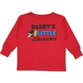 thumbnail image 3 of Inktastic Daddys Little Linebacker Boys or Girls Long Sleeve Toddler T-Shirt, 3 of 5