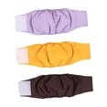 thumbnail image 4 of 3 piezas de fajas abdominales para perros machos, pañales tipo pantalón para perros pequeños y medianos. M, 4 of 9