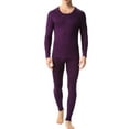 thumbnail image 2 of WTXUE Thermal Underwear Set Lined Long Thermal Underwear Base Layer Set for Cold Winter Relaxed Fit Pant Suits (Men's) Size XL, 2 of 8