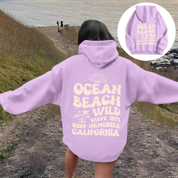 Hoodies For Women Word Graphic Sweatshirts For Women Vintage Hoodie Trendy Sweatshirts Preppy Clothes Long Sleeve Sweatshirt Tops Big And Tall Hoodie Zip Women Hoodies with Zipper Rayon Sweatshirt