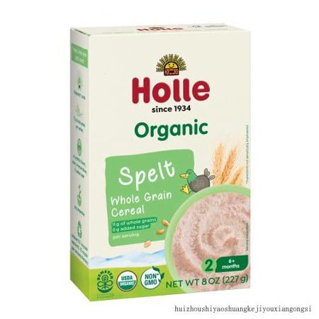 Holle - Organic Wholegrain Spelt Cereal, Six - 8Oz Boxes