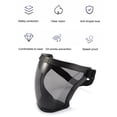 thumbnail image 3 of Safety Mask Protective Spray Mask Isolation Screen Transparent Mask Shade And Splash Proof Mask Cover, 3 of 10
