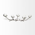 thumbnail image 2 of Mercana Vine I Distressed Silver Metal Creeper Five Candle Table Candle Holder, 2 of 5