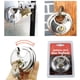 thumbnail image 5 of Candado con llaves Matsuzay de acero inoxidable para puerta de seguridad, 5 of 6