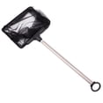 thumbnail image 4 of SHISUYAN Mesh Fish Tank Net with Long Handle Telescopic Fine Mesh Fishnet with Extendable 27.5-50.5cm Long Handle for Aquarium Lakes Ponds Fish Tank (8x10cm), 4 of 4