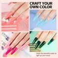 thumbnail image 5 of Coscelia 40PC Gel Nail Polish Set Pink Nude Red Multi Type Top Base Coat Kit Glitter 35 Colors Gel Polish Set Nail Art DIY at Home Gift for Women, 5 of 10