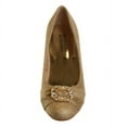 thumbnail image 5 of Badgley Mischka Girls Heel Dress Shoes. (Little Kids Big Kids), Rose Gold, 6, 5 of 7
