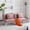 Pink, variant on MAYEERTY 67.7" Futon Sofa Bed - 5-Position Adjustable Backrest, Velvet Upholstery, Tufted Design, 2 Pillows