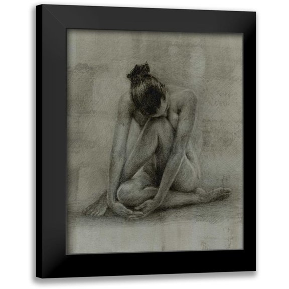 Harper, Ethan 12x14 Black Modern Framed Museum Art Print Titled - Classic Figure Study II