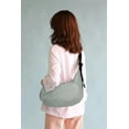thumbnail image 4 of Nylon Crescent Bag - Casual Shoulder Crossbody with Adjustable Strap & Dual Interior Pockets, 4 of 7