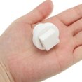 thumbnail image 4 of Unique Bargains G1/2' Square Male Thread PPR Pipe Fitting End Cap, Tubing Stopper for Preventing Leakage, White 5Pcs, 4 of 4