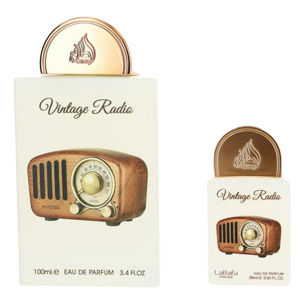 Vintage Radio by Lattafa, 3 Piece Gift Set for Unisex - Walmart