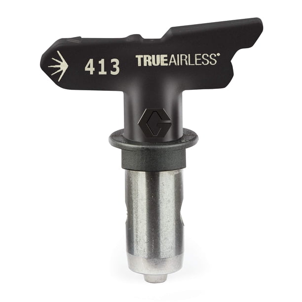 Punta de pulverización Graco TRU413 TrueAirless 413 negra y plateada