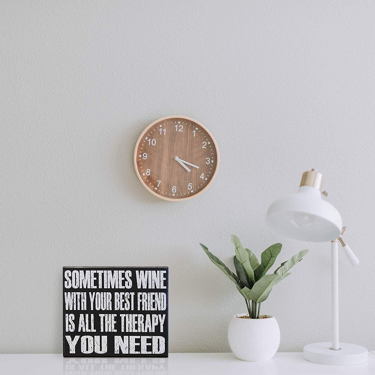Sister Heartfelt Framed 6x8 Table Clock