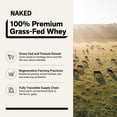 thumbnail image 3 of Naked Nutrition Naked Whey 1Lb - Only 1 Ingredient, Grass Fed Whey Protein Powder, Undenatured, No Gmos, No Soy, Gluten Free, Stimulate Growth, Enhance Recovery - 15 Servings, 3 of 9