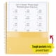 thumbnail image 5 of Five Star Cuadernos espirales, 1 tema, 100 hojas con reglas universitarias, colores de tendencia variados, paquete de 6 (38057) Five Star NA, 5 of 7