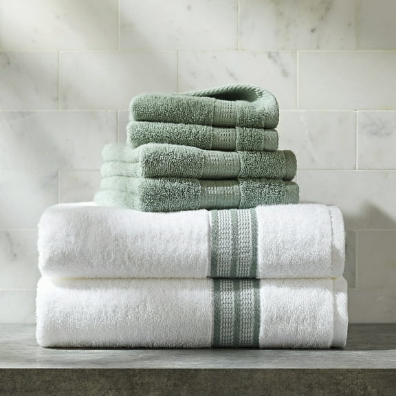 Bath Towels Green