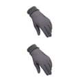 thumbnail image 1 of Qarigey Guantes de invierno Universal con estilo para exteriores, calentador de manos, deporte, ciclismo, senderismo, pantalla táctil, guante Gris 2Conjunto, 1 of 6