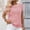 Pink, variant on WXLWZYWL Womens Cap Sleeve Sweater Crewneck Short Sleeve Knit Tops Loose Pullovers Solid Color Knitwear