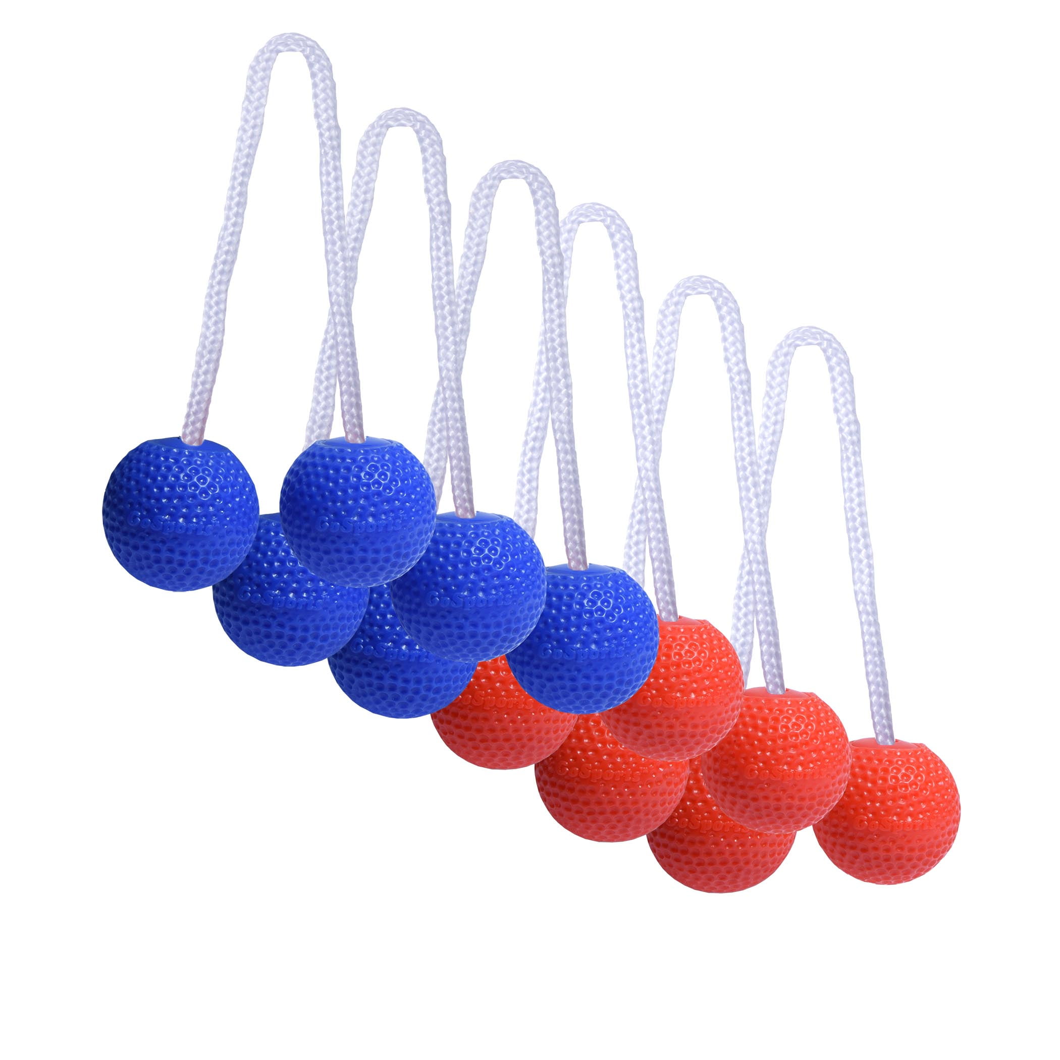 4 Packs Sports Replacement Ladderball Bolas Outdoor Ladder Ball Safe Ladder Ball Game Set Ladder Ball Replacement Balls Replacement Bolas Ladder Toss Bola Replacement Set for Kids Adults Family 