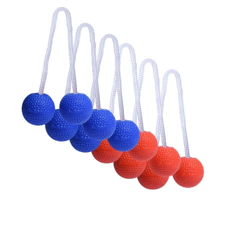 GoSports Ladder Toss Bolo Replacement Set with Rubber Golf Balls,