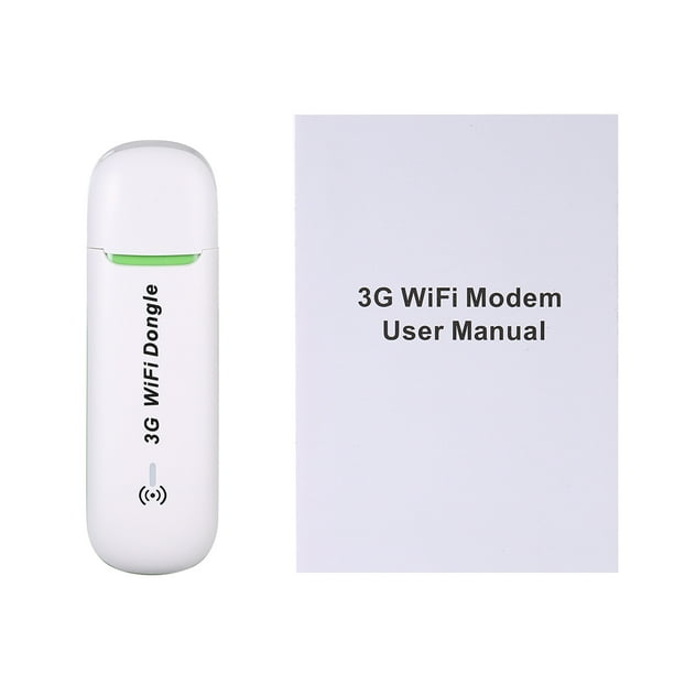 infrastruktur kreativ Løft dig op USB 3G WiFi Hotspot 3G Mobile Router Mobile WiFi USB Dongle Wireless WCDMA  Modems With SIM Slot(White) - Walmart.com