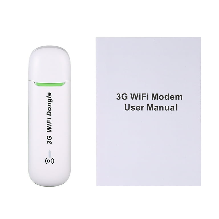 WD Mini USB 3G WiFi Hotspot 3G Mobile Mobile WiFi USB Dongle Wireless WCDMA Modems With SIM Card Slot(White) - Walmart.com