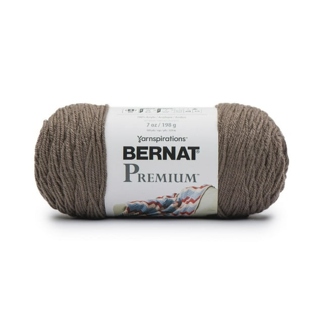 "Bernat® Fil Premium™, Acrylique #4 Moyen, 7oz/198g, 360 Yards"
