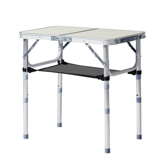 Active Mind Ltd Compact Folding Table Set (2 Pack) - Portable